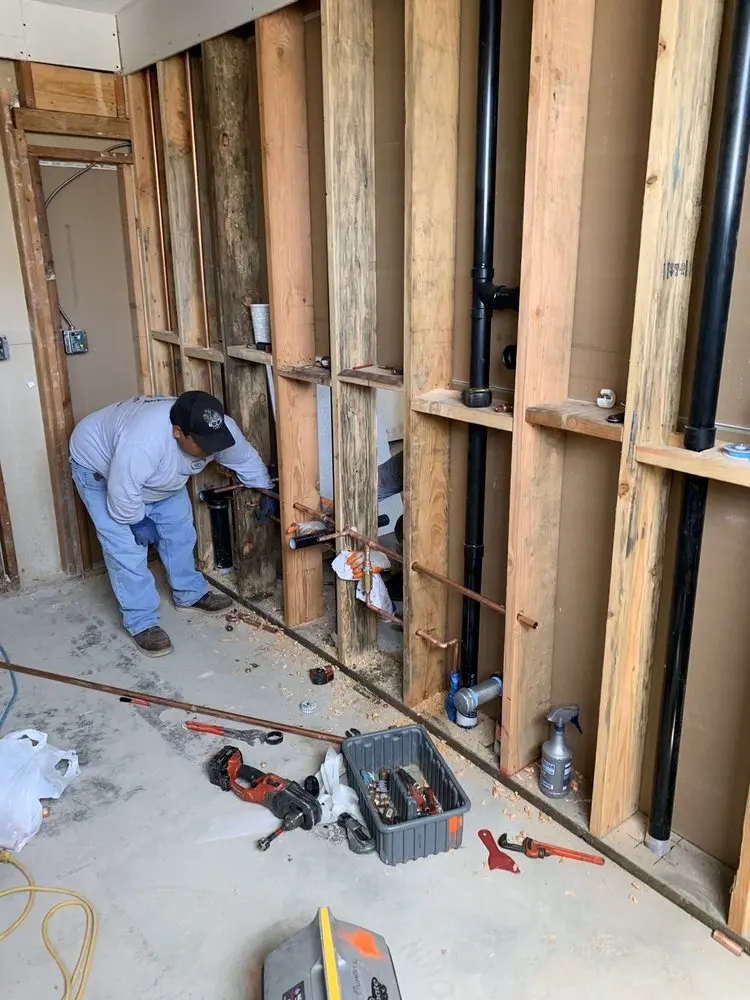 Commercial rough-in plumbing for Gas Line Repair in Wheatley Heights